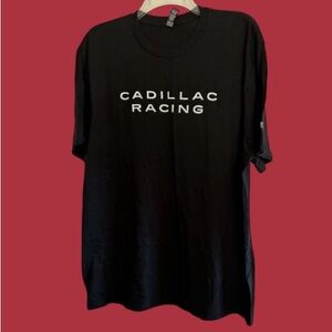 🏎️ CADILLAC RACING MENS DISTRICT TEE! 100% COTTON! CADDY ENTHUSIASTS MUST HAVE!